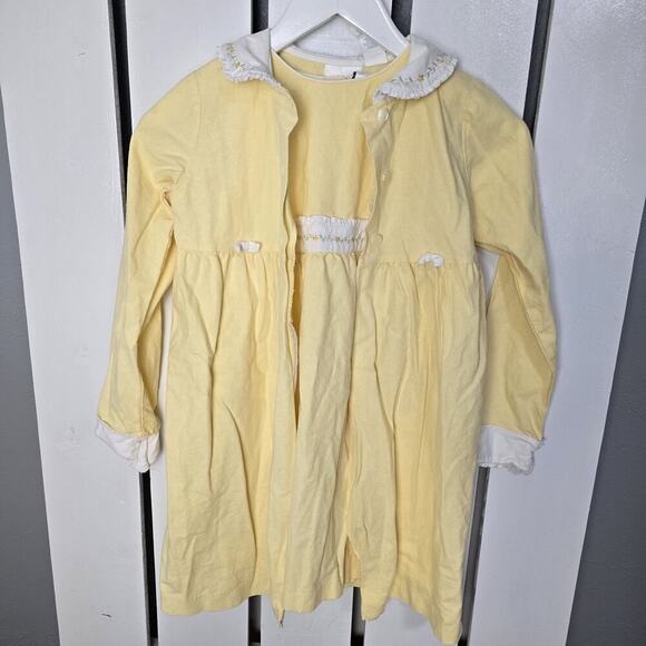 Little Bitty Floral‎ Embroidered Girls Spring Church Easter Dress Jacket Set 6 - Picture 2 of 10